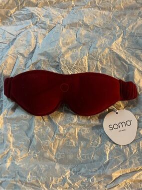 SOMO Sleep Fitness Mask  in Deep Red